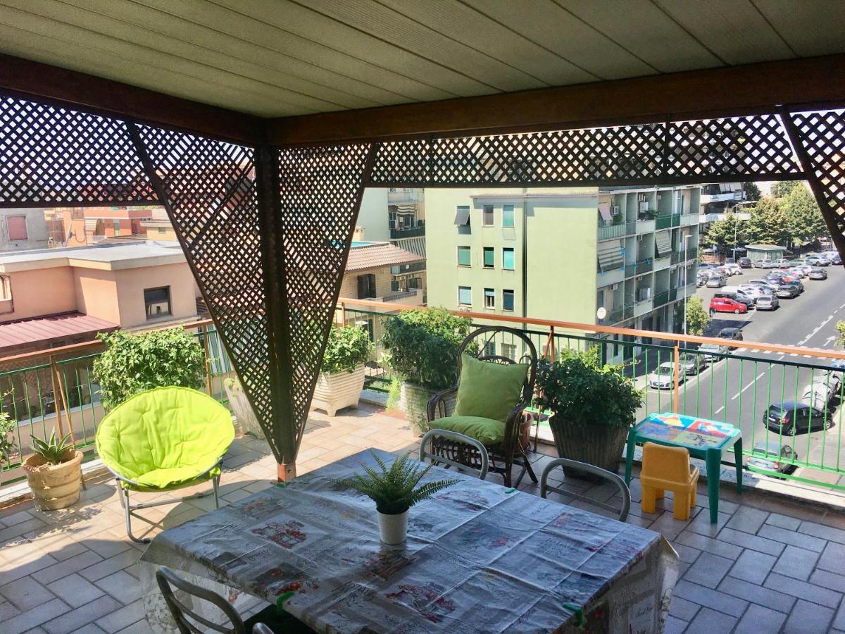 Panoramic And Bright Penthouse Is Waiting For You Apartment Roma Ngoại thất bức ảnh
