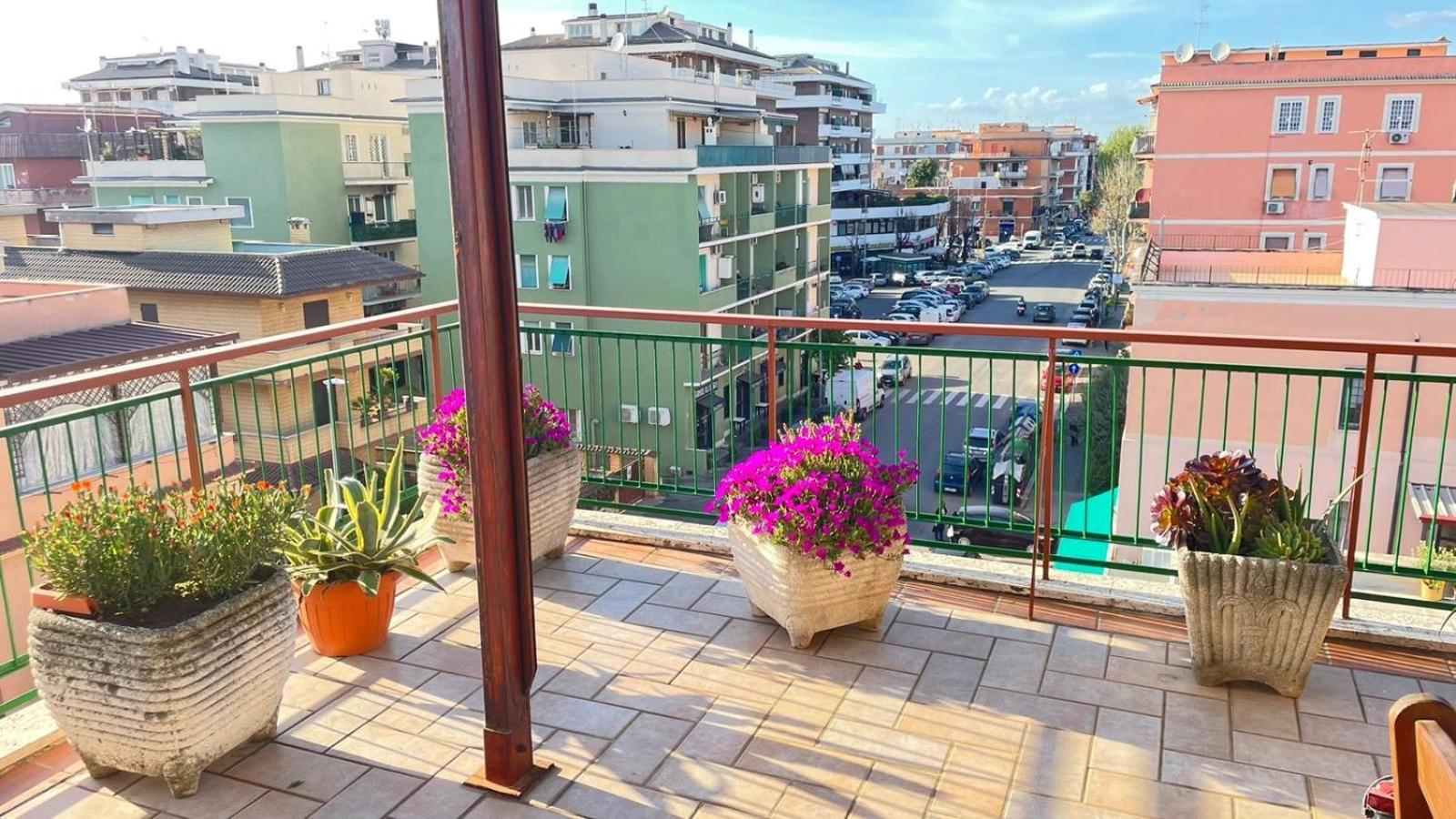 Panoramic And Bright Penthouse Is Waiting For You Apartment Roma Ngoại thất bức ảnh