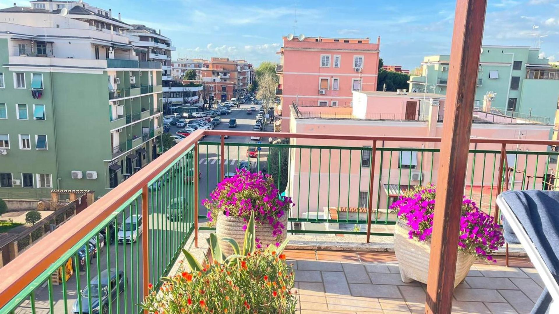 Panoramic And Bright Penthouse Is Waiting For You Apartment Roma Ngoại thất bức ảnh